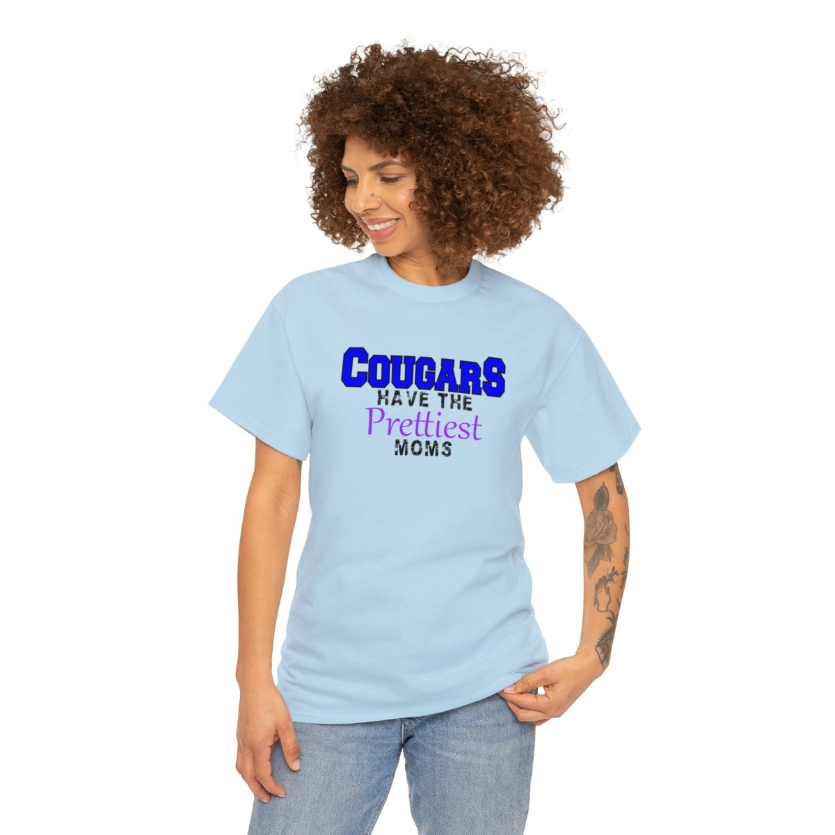 Cougar Prettiest Mom Cotton T-shirt