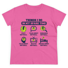 Things I Do Women's Midweight Tee