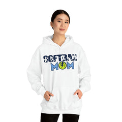 Softball Mom Cotton Hoodie