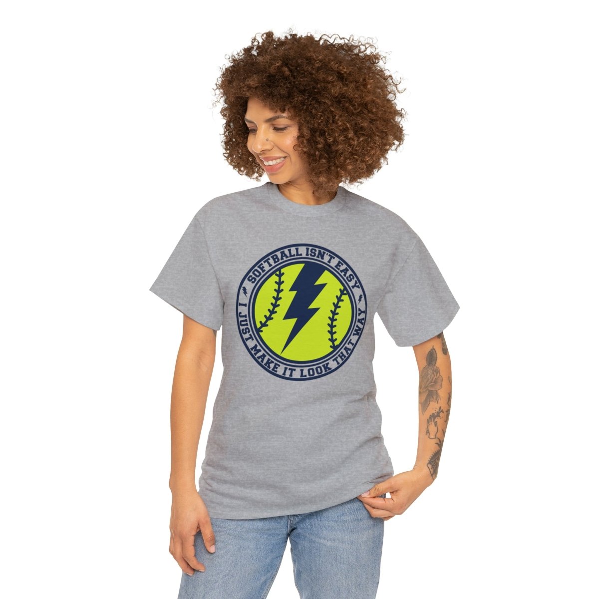 Storm Softball Isn't Easy Cotton T-shirt