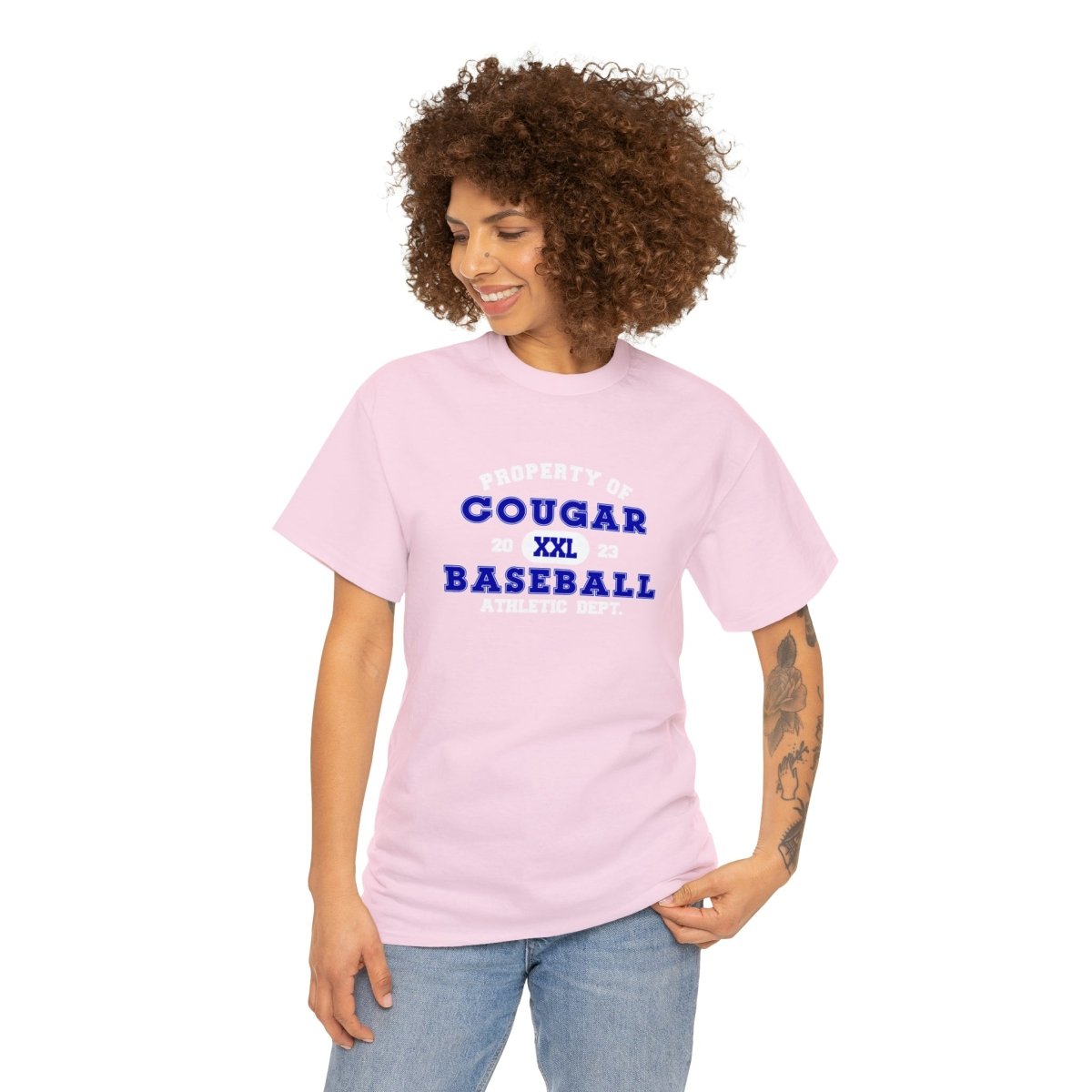 Property of Cougars Cotton T-shirt