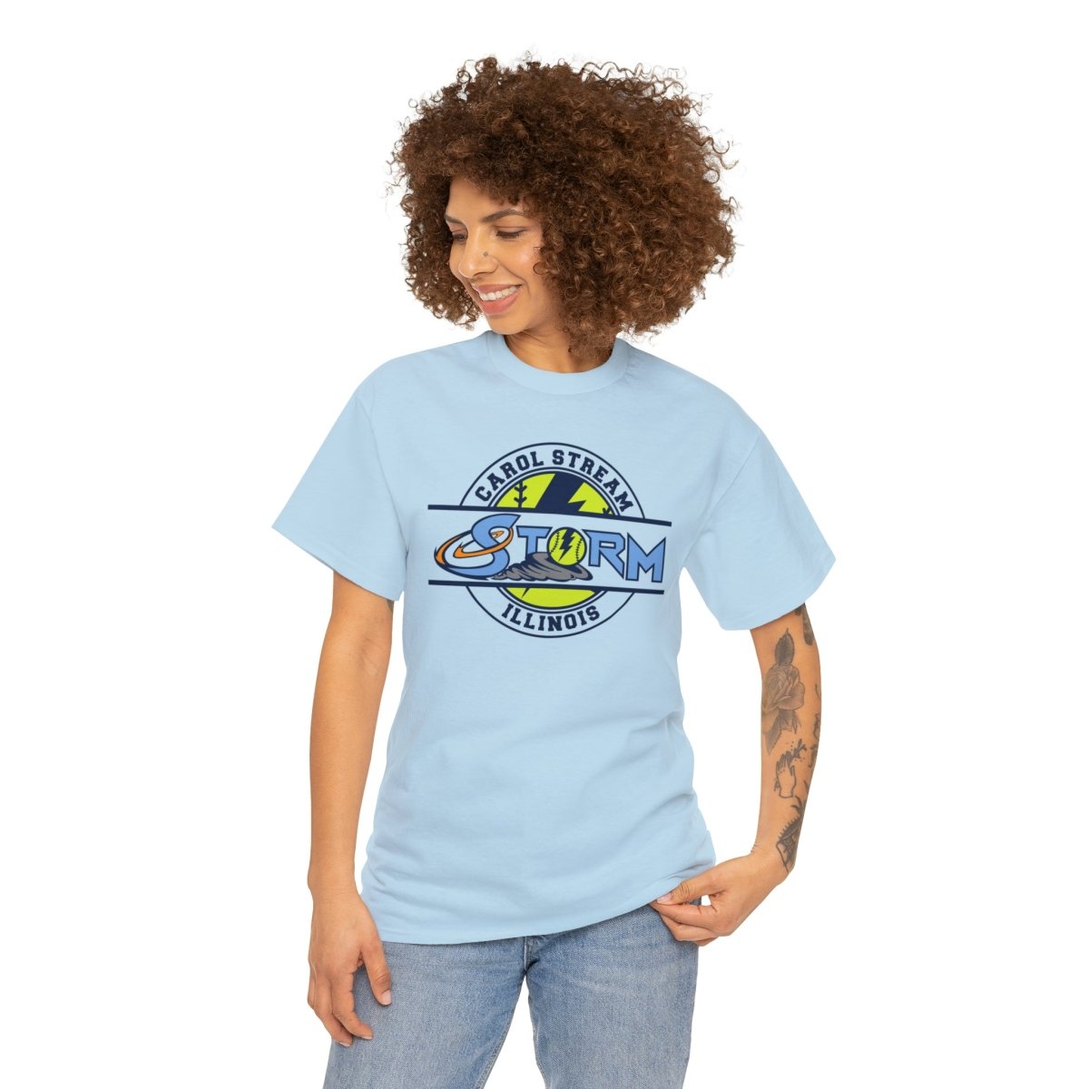 Carol Stream, IL Storm Cotton T-shirt