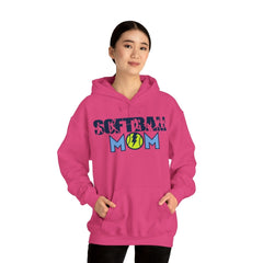 Softball Mom Cotton Hoodie