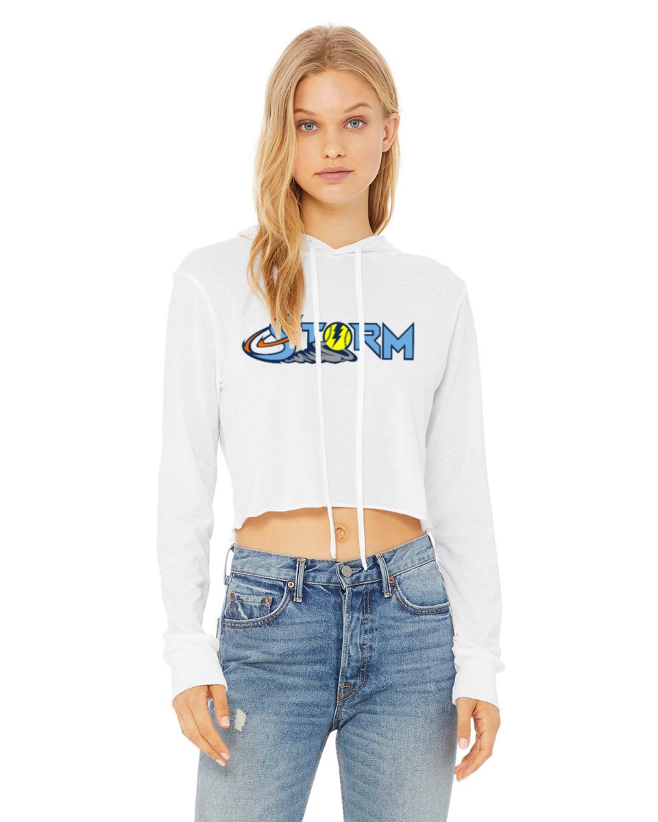 Storm Cropped Hoodie T-shirt