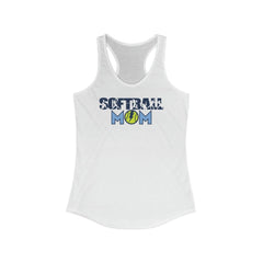 Softball Mom Women's Racerback Tank