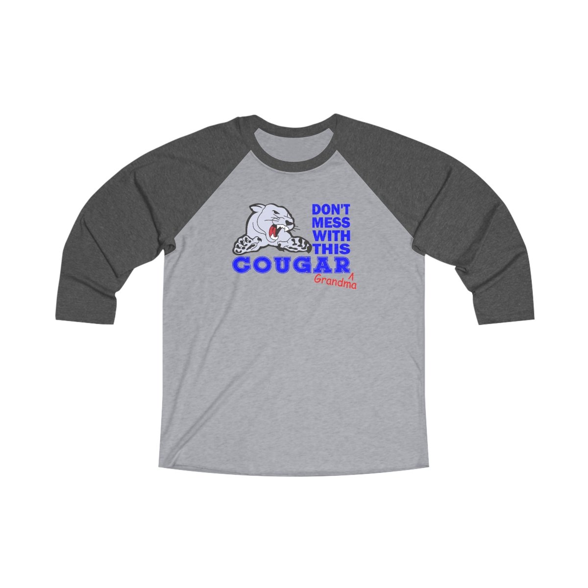 Cougar Grandma Raglan Tee