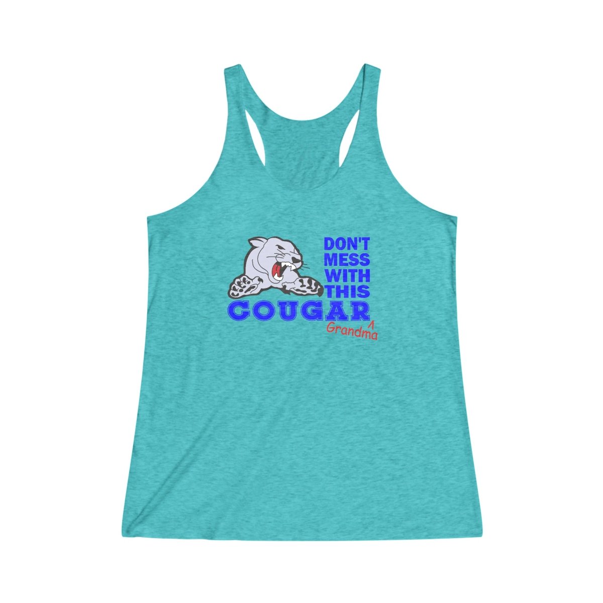 Cougar Grandma Women's Racerback Tank