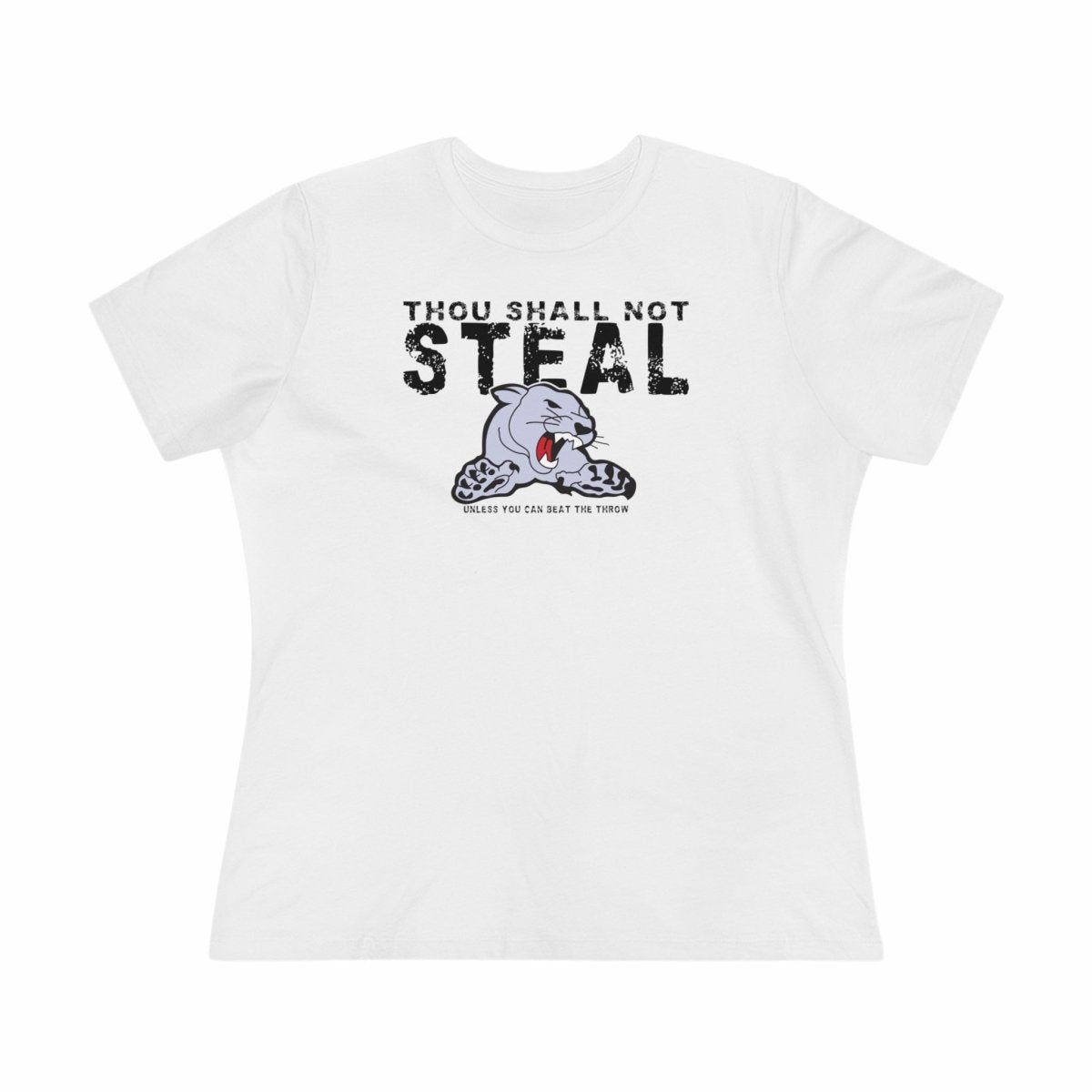 Cougar Thou Shall Not Steal Women's Relaxed T-Shirt