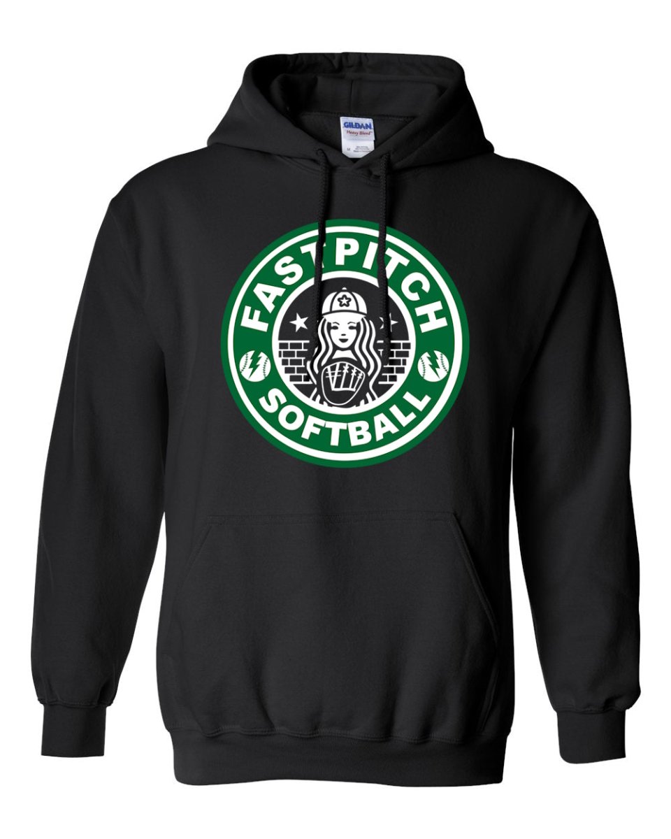 Fastpitch Logo Swing for the Ring Hoodie