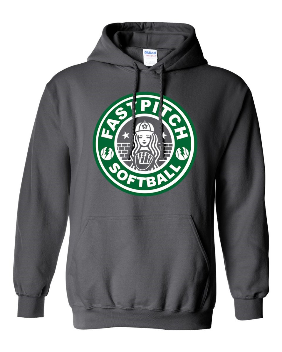 Fastpitch Logo Swing for the Ring Hoodie
