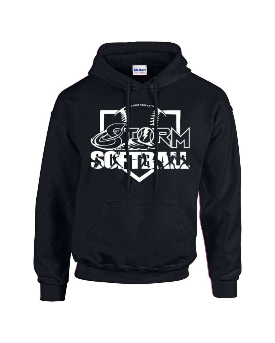 Youth Storm Softball Cotton Hoodie