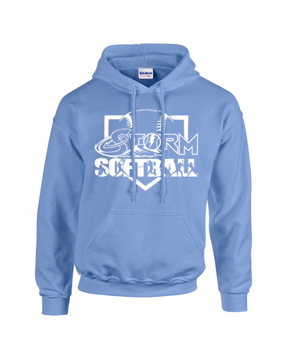 Youth Storm Softball Cotton Hoodie