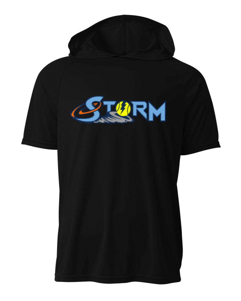 Storm Short Sleeve Hoodie T-Shirt
