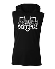 Storm Softball Sleeveless Hoodie T-Shirt