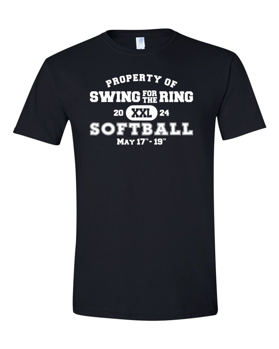 Property Of Logo Swing for the Ring Tee