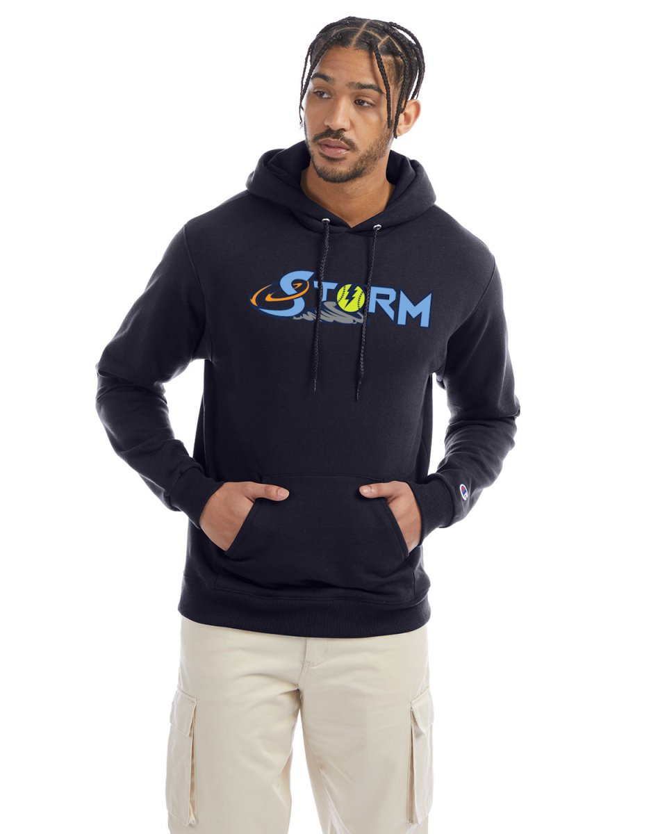 Champion Powerblend® Storm Logo Hoddie