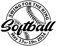 Softball Logo Swing for the Ring Tee