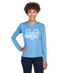 Woman's Storm Softball Moisture-Wicking Long Sleeve T-Shirt