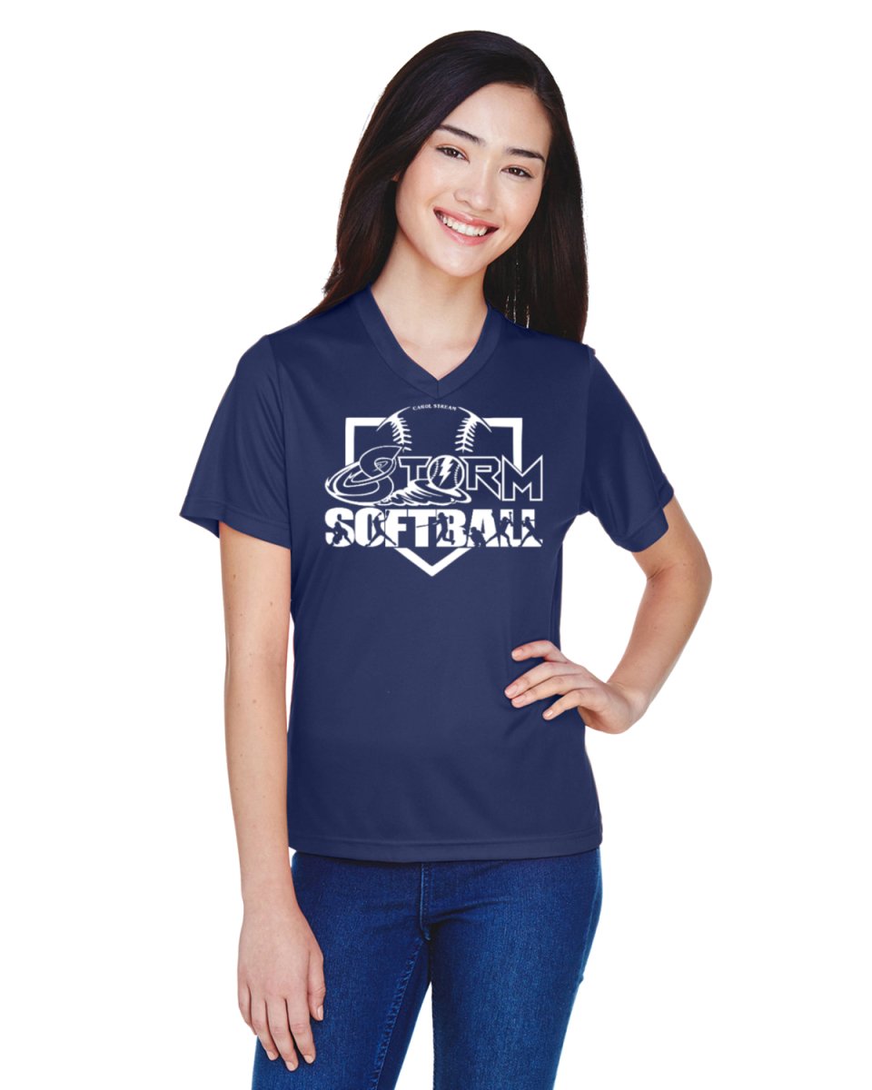 Woman's Storm Softball Moisture-Wicking T-Shirt