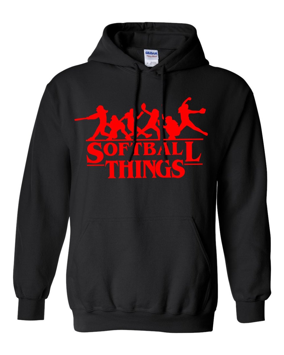 Softball Things Swing for the Ring Hoodie