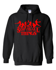 Softball Things Swing for the Ring Hoodie