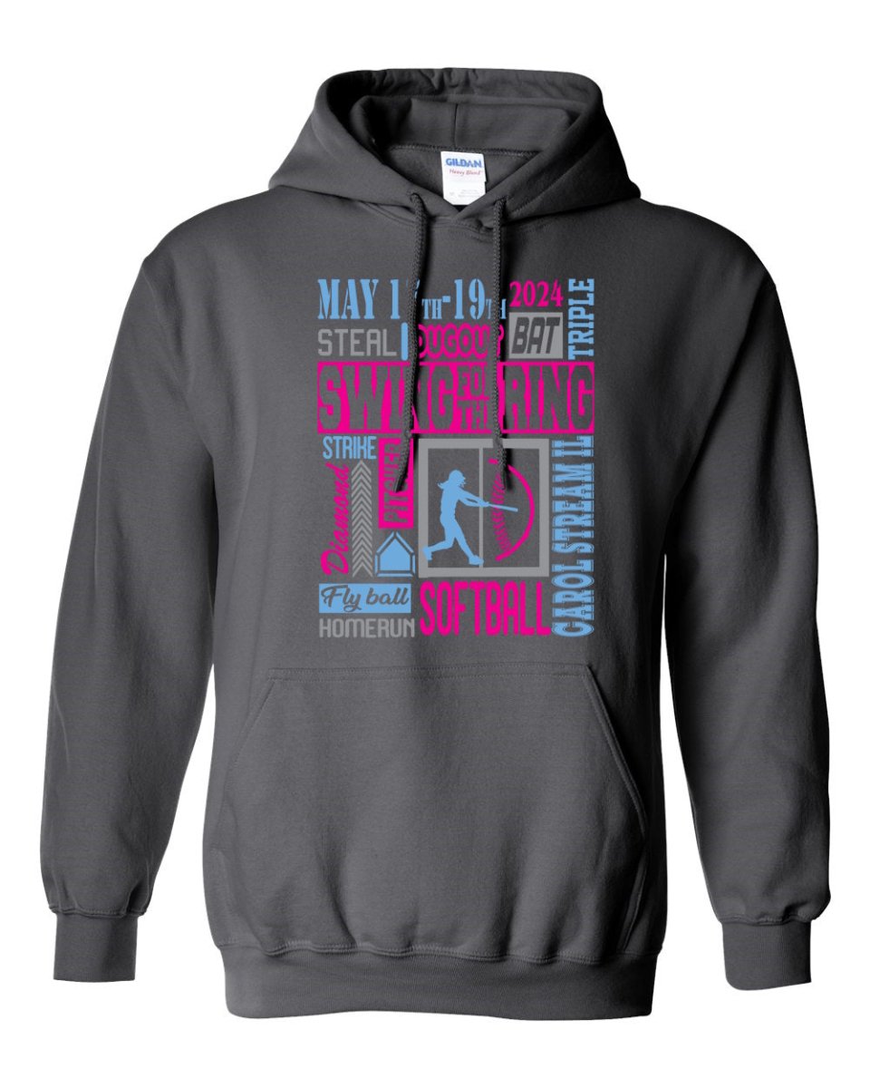 Word Art Swing for the Ring Hoodie