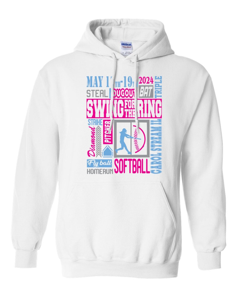 Word Art Swing for the Ring Hoodie