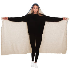 Fleece Storm Hooded Blanket