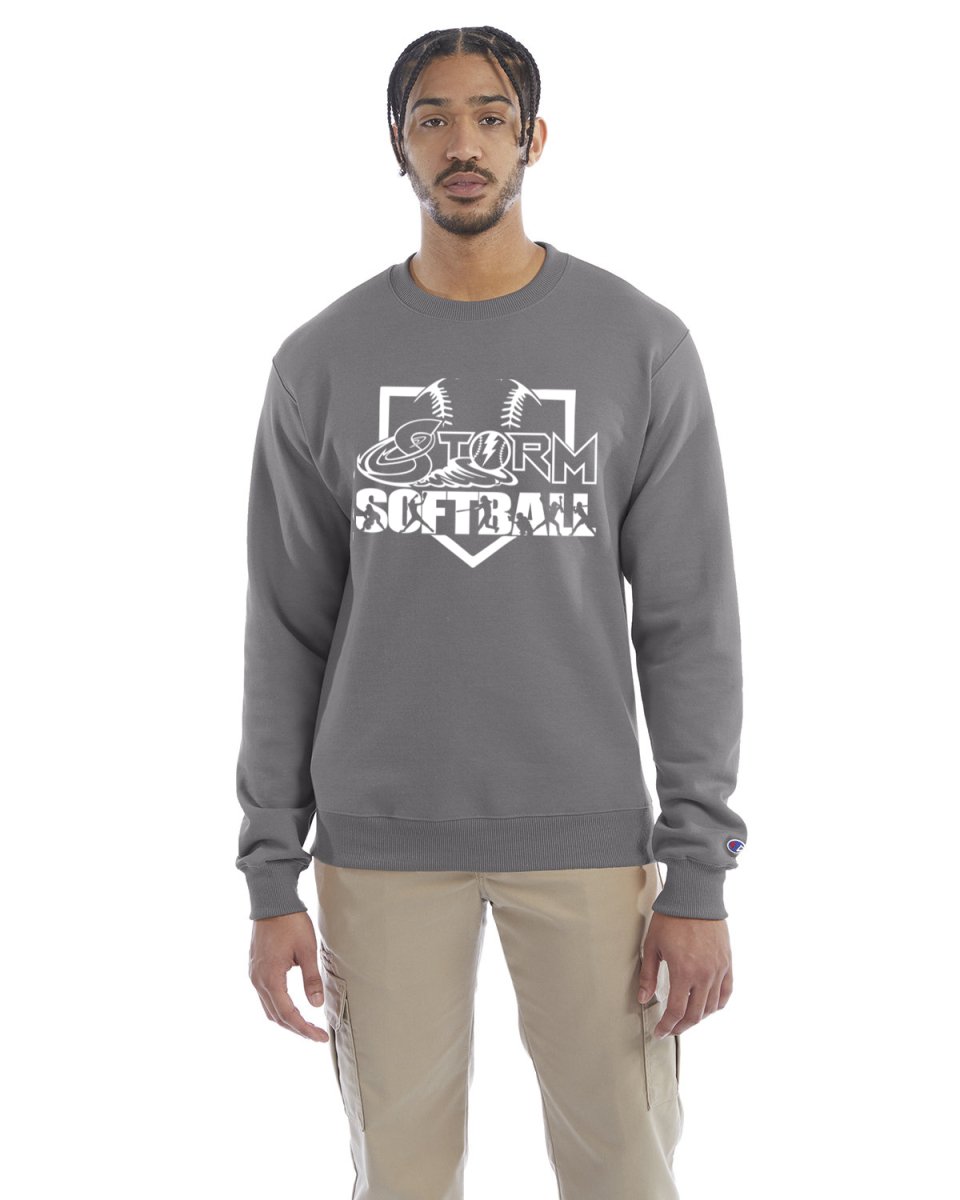 Champion Powerblend® Deluxe Storm Logo Sweatshirt