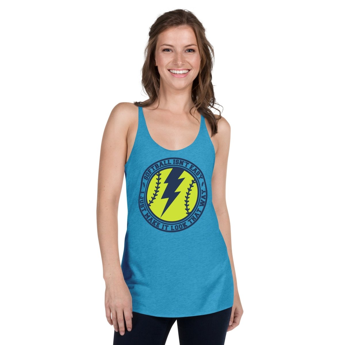 Make It Easy Women's Racerback Tank