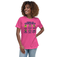 Things I Do Women's Relaxed Tee